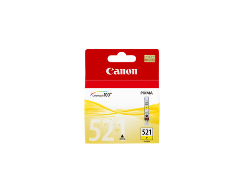 Canon CLI-521Y Yellow Ink Cartridge Canon CLI-521Y Yellow Ink Cartridge